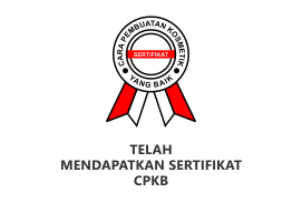 sertifikat Jasa pabrik maklon CPKB